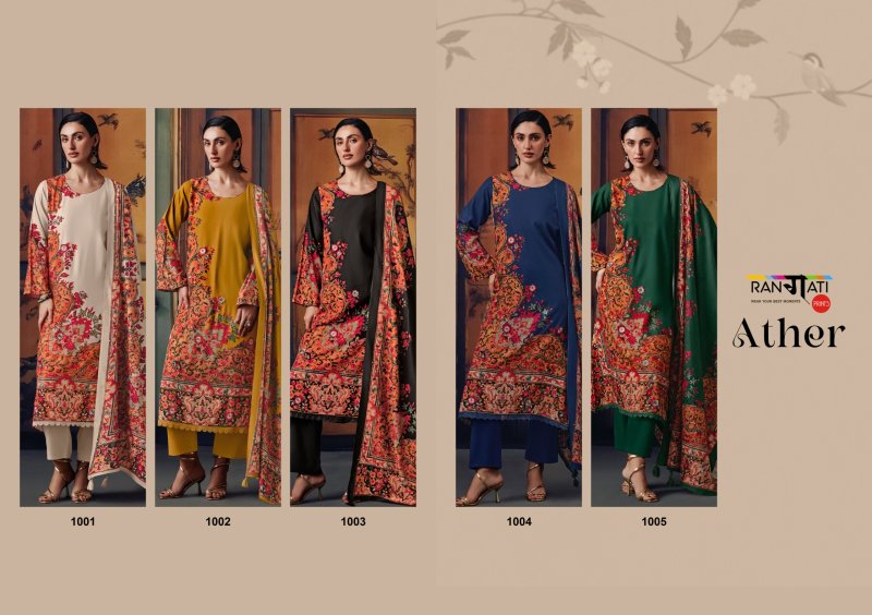 Ather By Rangati Pashmina Dress Materials